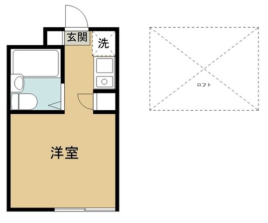 フリーゲン・ハイムの物件間取画像